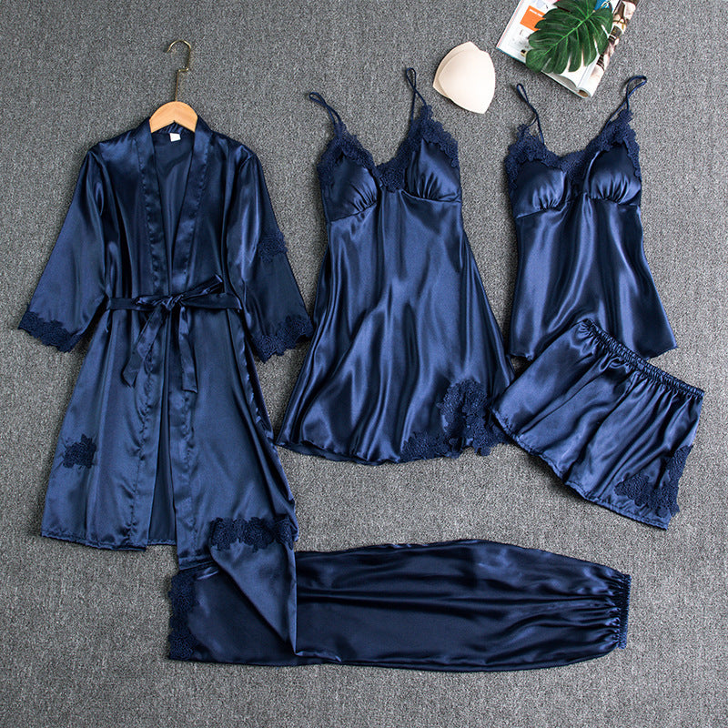 Ensemble de 5 pièces en satin