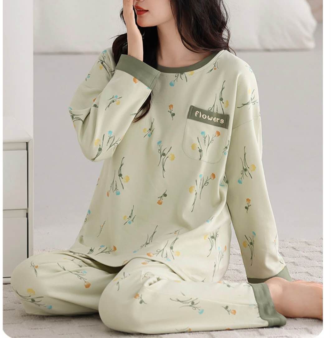 Flowers Longsleeve Pyjamas