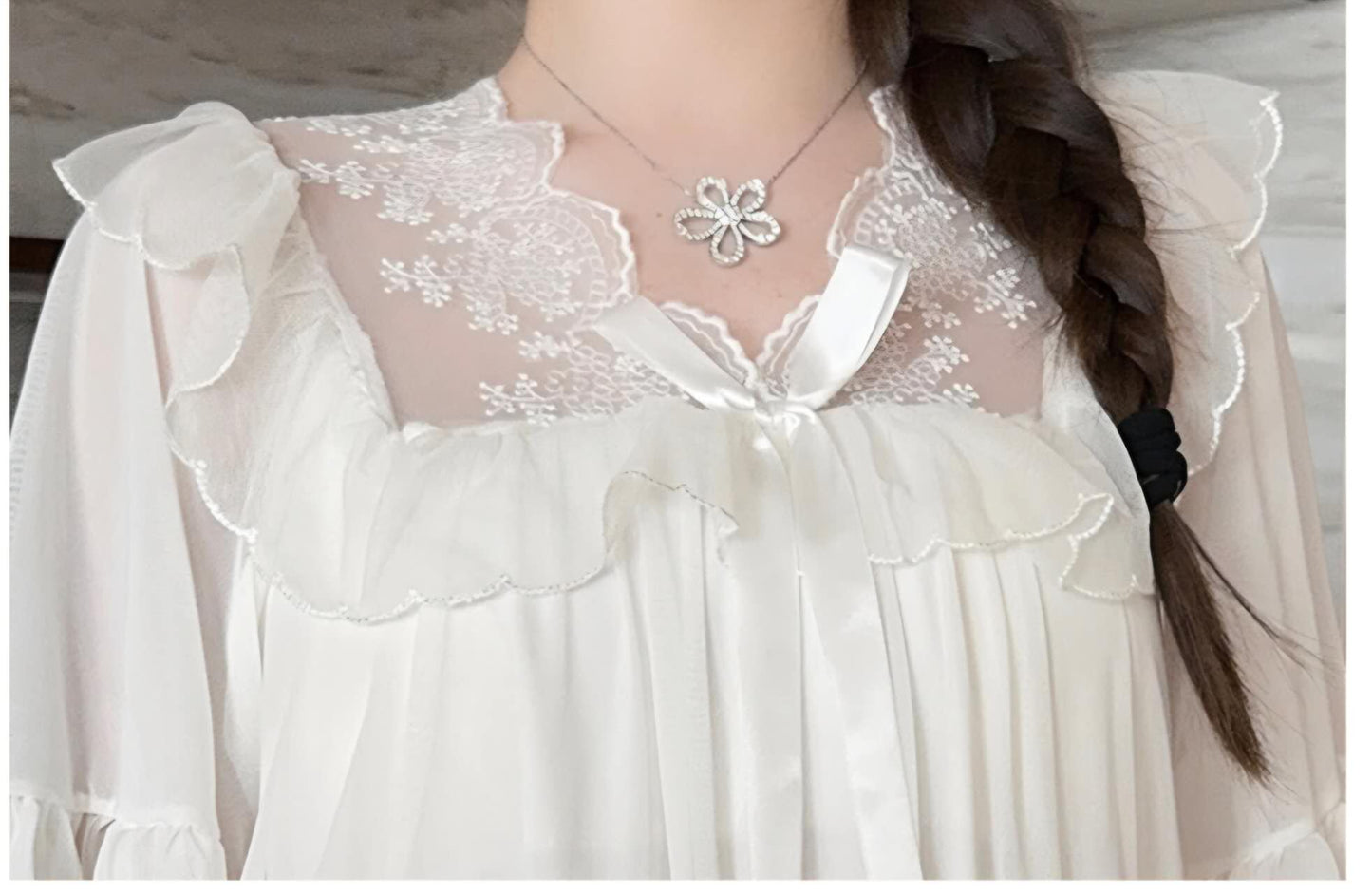 Chemise de nuit style princesse