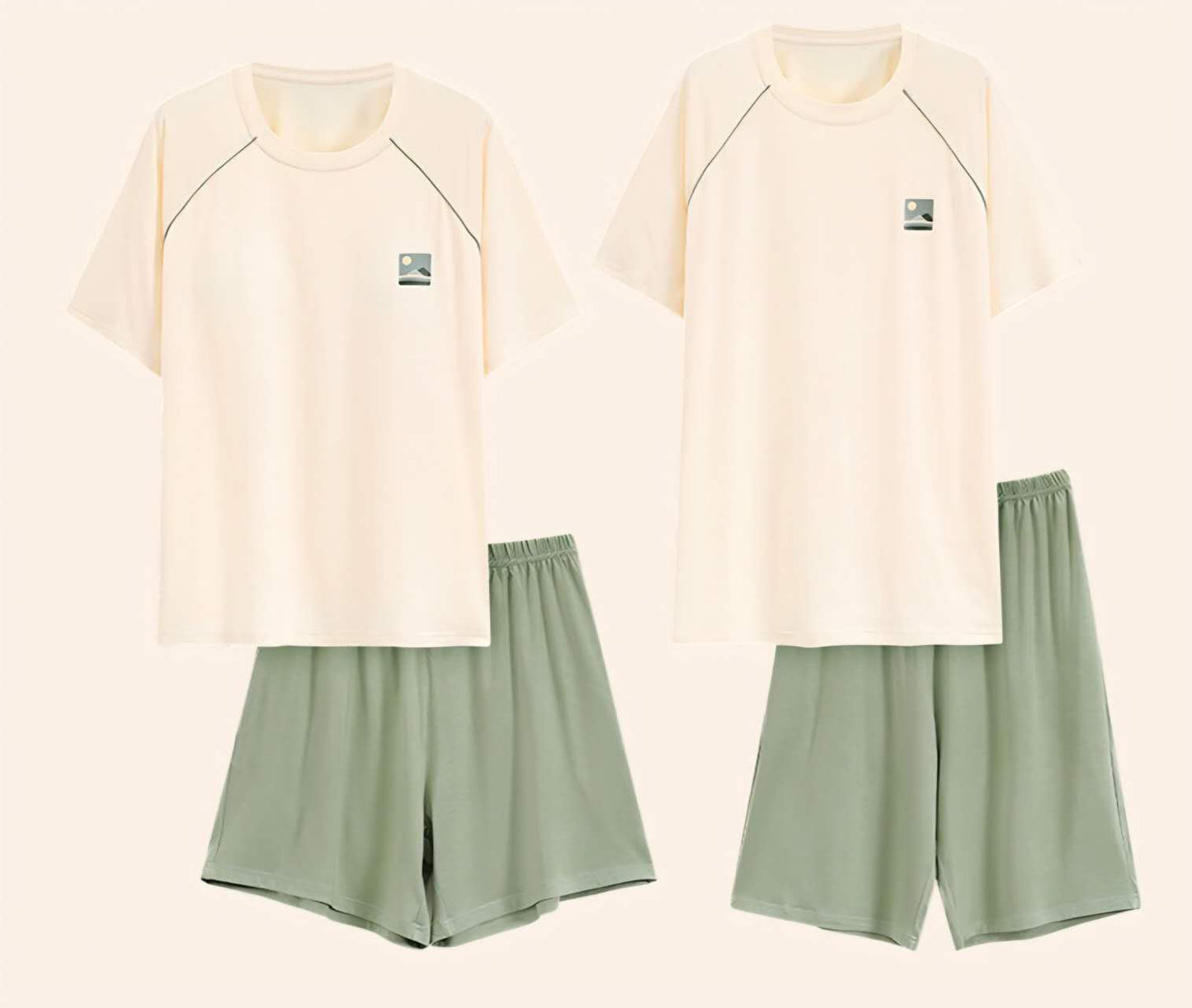 Modal couple pajamas