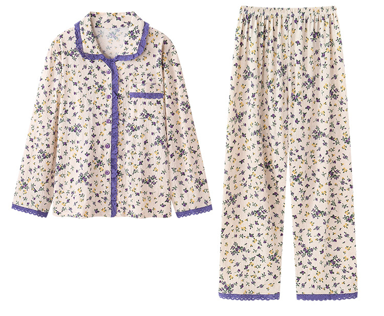 Women Muslin Pyjamas