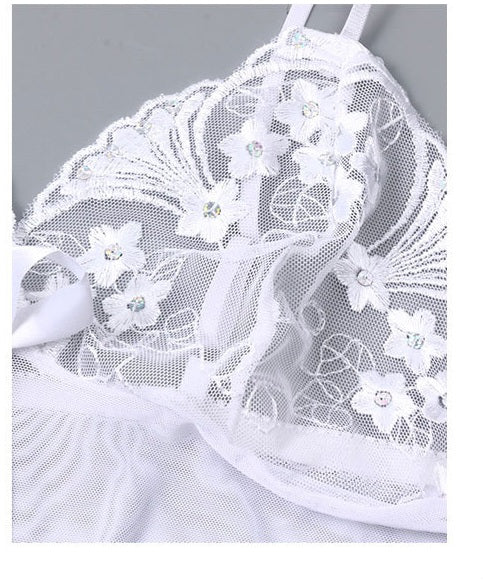 Robe transparente