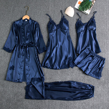 Ensemble de 5 pièces en satin