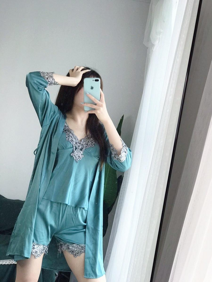 Ensemble de 5 pièces en satin