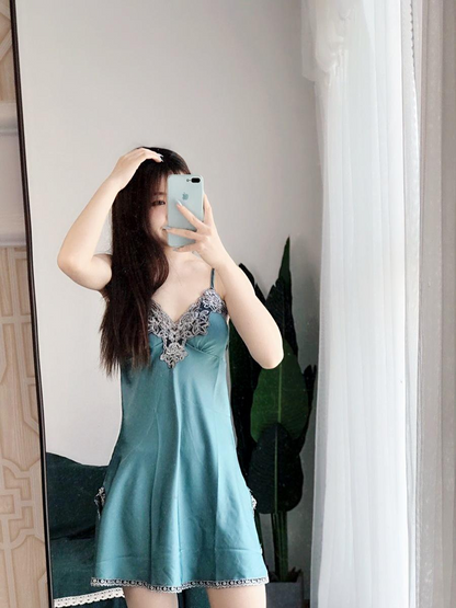 Ensemble de 5 pièces en satin