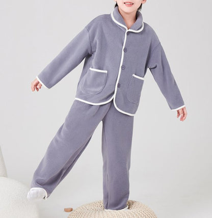 Unisex Kids Fleece Pyjamas