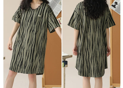 Manches courtes avec short : Vert foncé