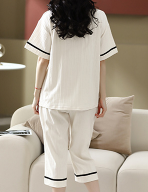 Mesh Cotton Couple Pyjamas