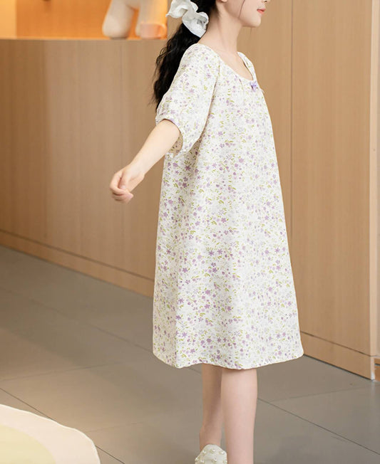 Crinkle Cotton Girl NIghtgown