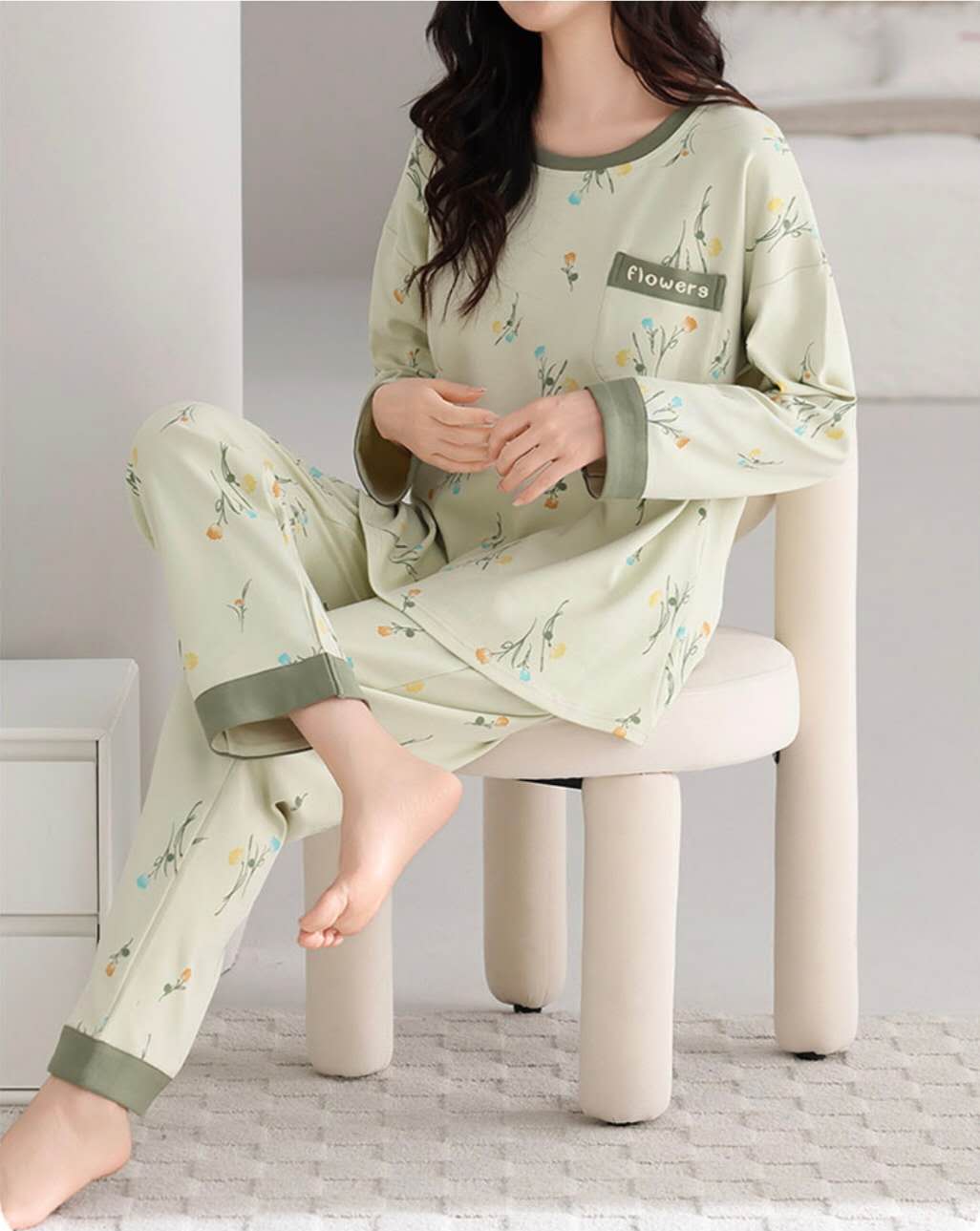 Flowers Longsleeve Pyjamas