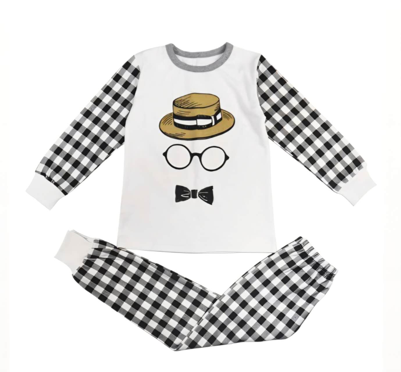 Kids Hat and Bow Pyjamas