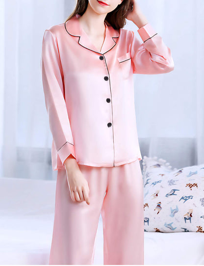 Satin Button Longsleeves