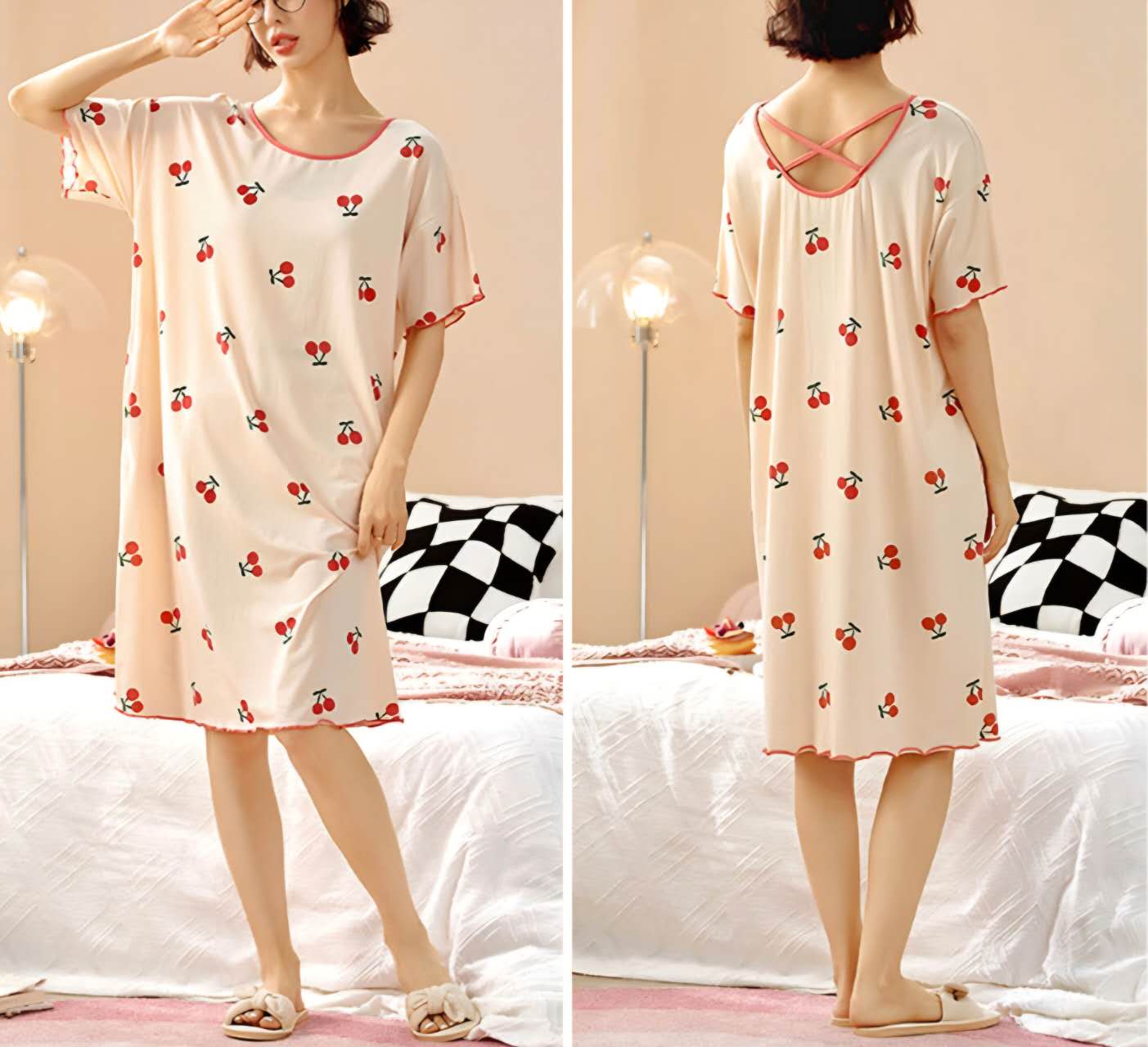 Modal Cotton Gown