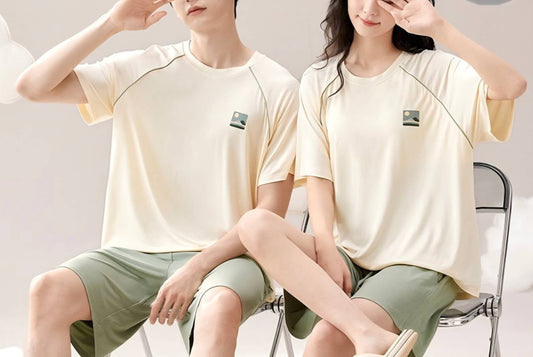 Modal couple pajamas