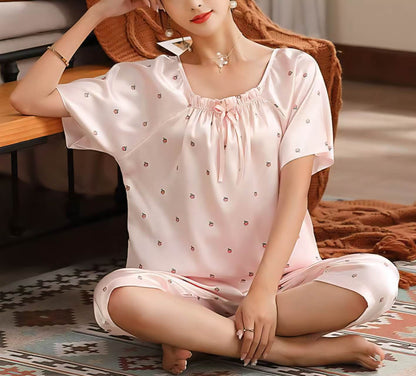 Capri Satin Pyjamas