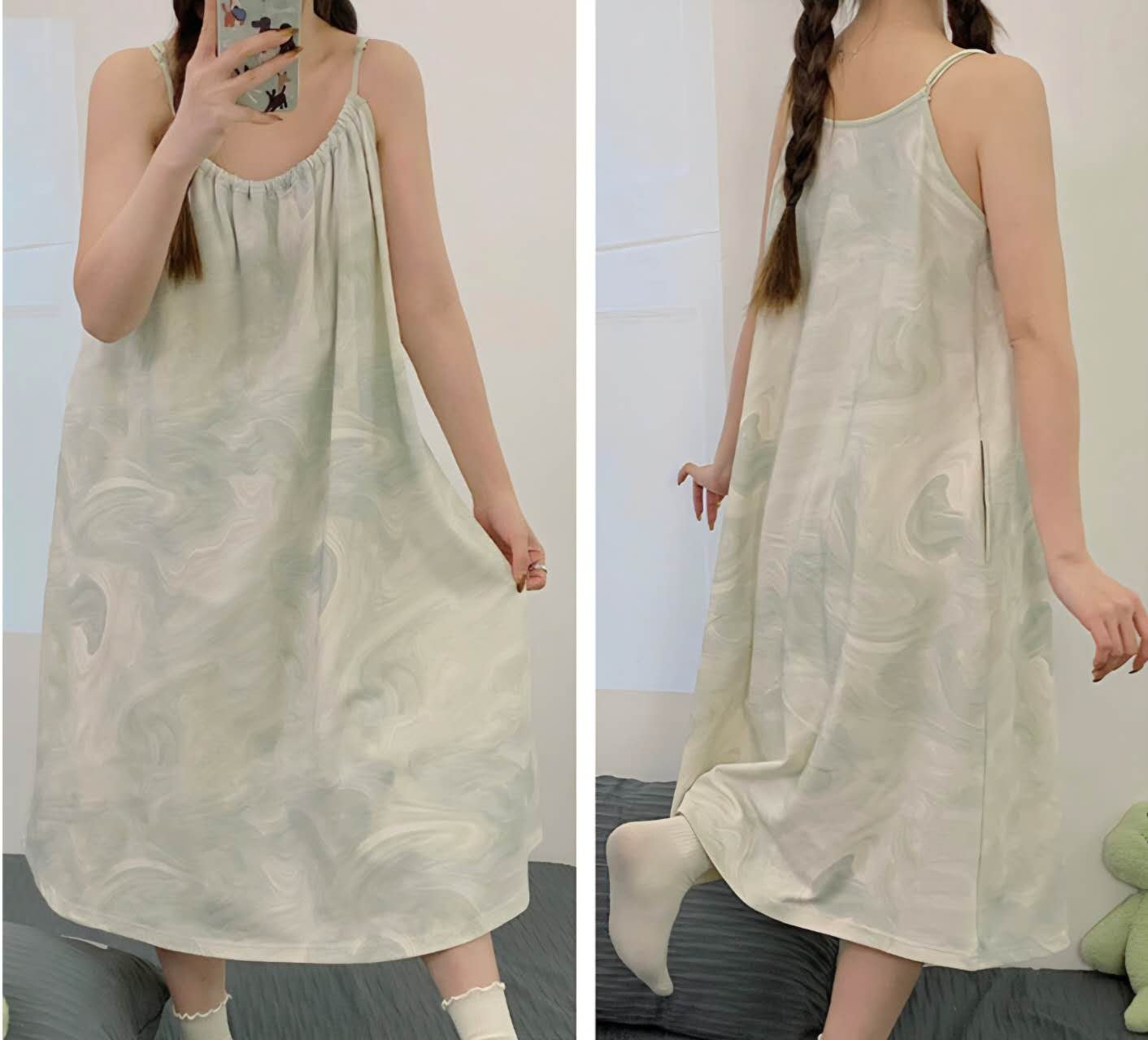 Sling Cotton Nightdress